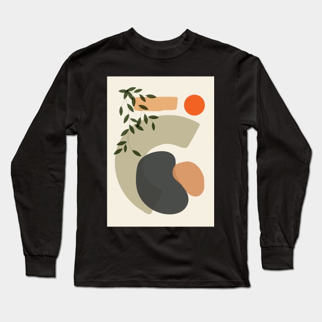 Earth Long Sleeve T-Shirt by DomoINK